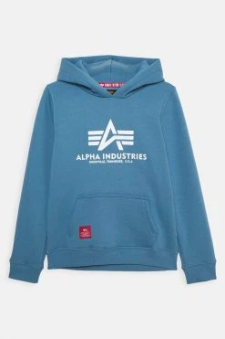 Alpha Industries Basic Hoody Kids Teens - Hoodie - Airforce Blue