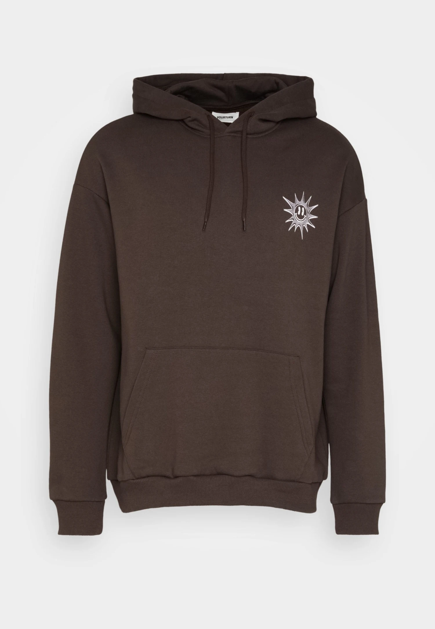 YOURTURN Unisex - Hoodie - Brown 7 YOURTURN Unisex - Hoodie - Brown - Bilde 5