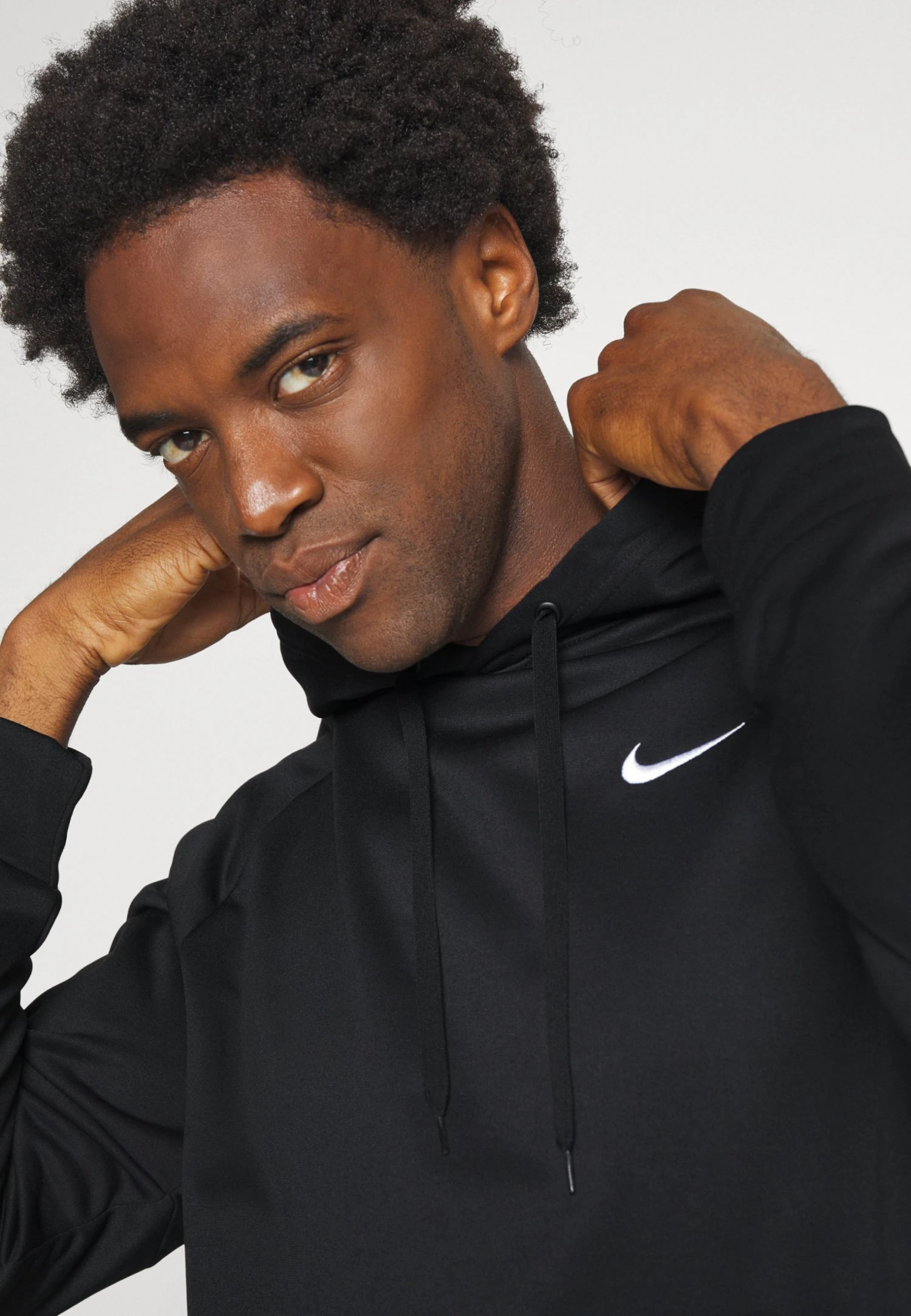 Nike Performance Hoodie - Black/White 6 Nike Performance Hoodie - Black/White - Bilde 4