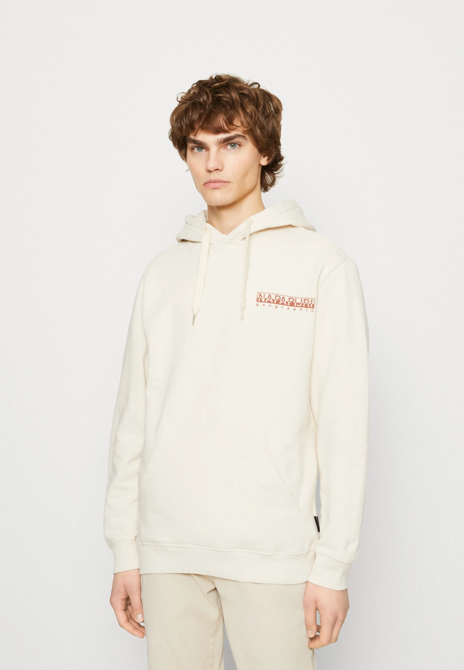 Napapijri Quito Unisex - Hoodie - Whitecap Gray 6 Napapijri Quito Unisex - Hoodie - Whitecap Gray - Bilde 4