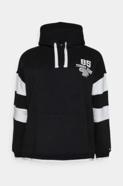 Tommy Jeans Curve Collegiate 85 Hoodie - Sweatshirt - Black -Gant shop dd992b33a2c74e0abbdc8cd3cc348423 scaled