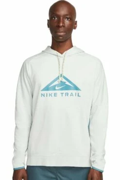 Nike Performance M Df Magic Hour - Hoodie - Light Silver/Mineral Teal