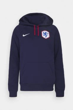 Nike Performance Netherland Knvb Essential Hoodie - Landslagsklær - Blackened Blue/University Red/White -Gant shop de95279800074fe5835bb097ca156993 scaled