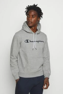 Champion Legacy Hooded - Hoodie - Dark Grey