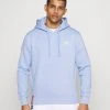 Alpha Industries Basic Hoody Small Logo - Hoodie - Light Blue