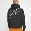 YOURTURN Bold Script Hoodie Unisex - Sweatshirt - Black -Gant shop debb29f9675a4da788efff62011efd02