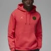 Nike Performance Jordan X Paris St Germain Po - Hoodie - Light Fusion Red Tour Yellow -Gant shop df134beb06334c0eb5deb09338be713f