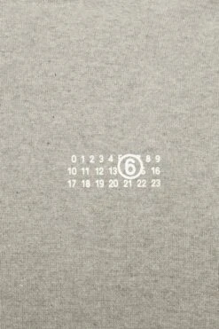 MM6 Maison Margiela Unisex - Hoodie - Grey Melange -Gant shop e028634b3e0a4ef39c9f513ed48550b8 scaled