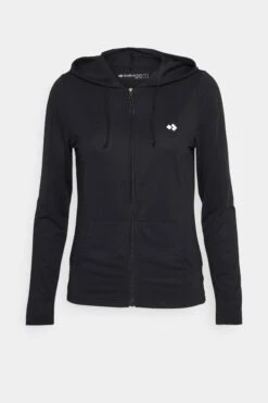 Even&Odd Active Breathable Zip-Up Hoodie - Sweatjakke - Black -Gant shop e03366dbe56d4969a7e680f7107791b7 scaled