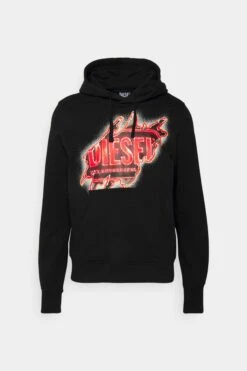 Diesel S Ginn Hood E8 Unisex - Hoodie - Black -Gant shop e139a00b911344619c34d1c79991d185 scaled