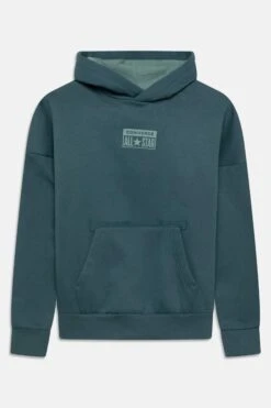 Converse Po Hoodie - Sweatshirt - Ash Green