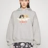 FIORUCCI Oversized Hoodie - Sweatshirt - Grey -Gant shop e180d7ca485f4761a0d7fa25061375f7