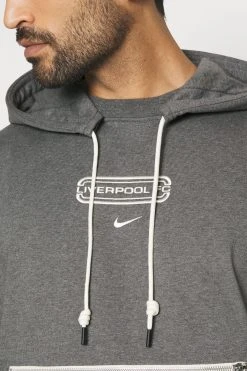 Nike Performance Liverpool Fc Standard Issue Hoodie - Sweatshirt - Charcoal Heather/Pale Ivory -Gant shop e1b05792b51c4fbbb737280ad88cf6e5 scaled