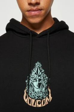 Volcom Hoodie - Black -Gant shop e1d768ffdf8642019a93213655ba0cc8 scaled
