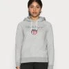Gant Shield Hoodie - Hoodie - Grey -Gant shop e204d410adb54c3095c7ed5413d7636d
