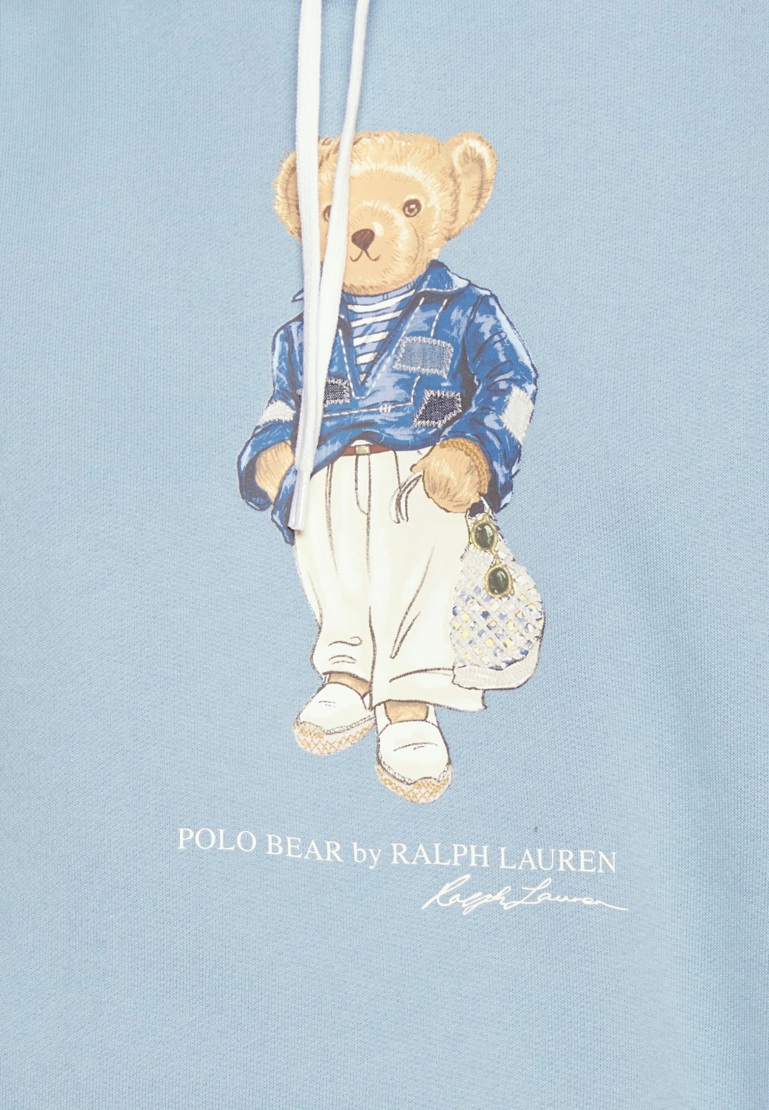 Polo Ralph Lauren Med Bear Long Sleeve-Sweatshirt - Hoodie - Powder Blue 8 Polo Ralph Lauren Med Bear Long Sleeve-Sweatshirt - Hoodie - Powder Blue - Bilde 6