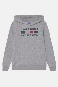 Jack & Jones Junior Jcofreddie Hood Jnr - Hoodie - Light Grey Melange