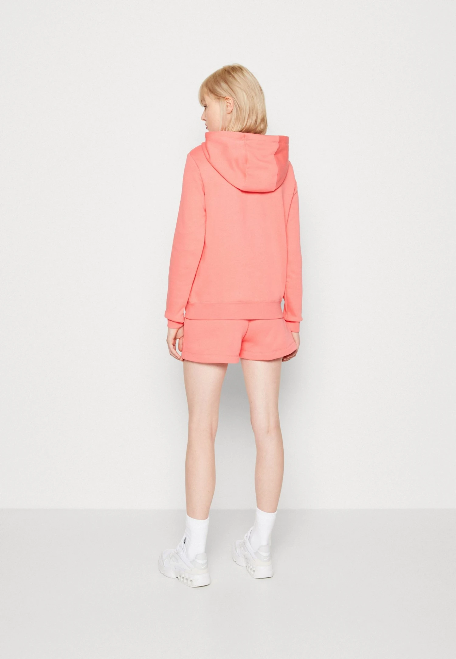 Nike Sportswear W Club Flc Std Po - Hoodie - Sea Coral 5 Nike Sportswear W Club Flc Std Po - Hoodie - Sea Coral - Bilde 3
