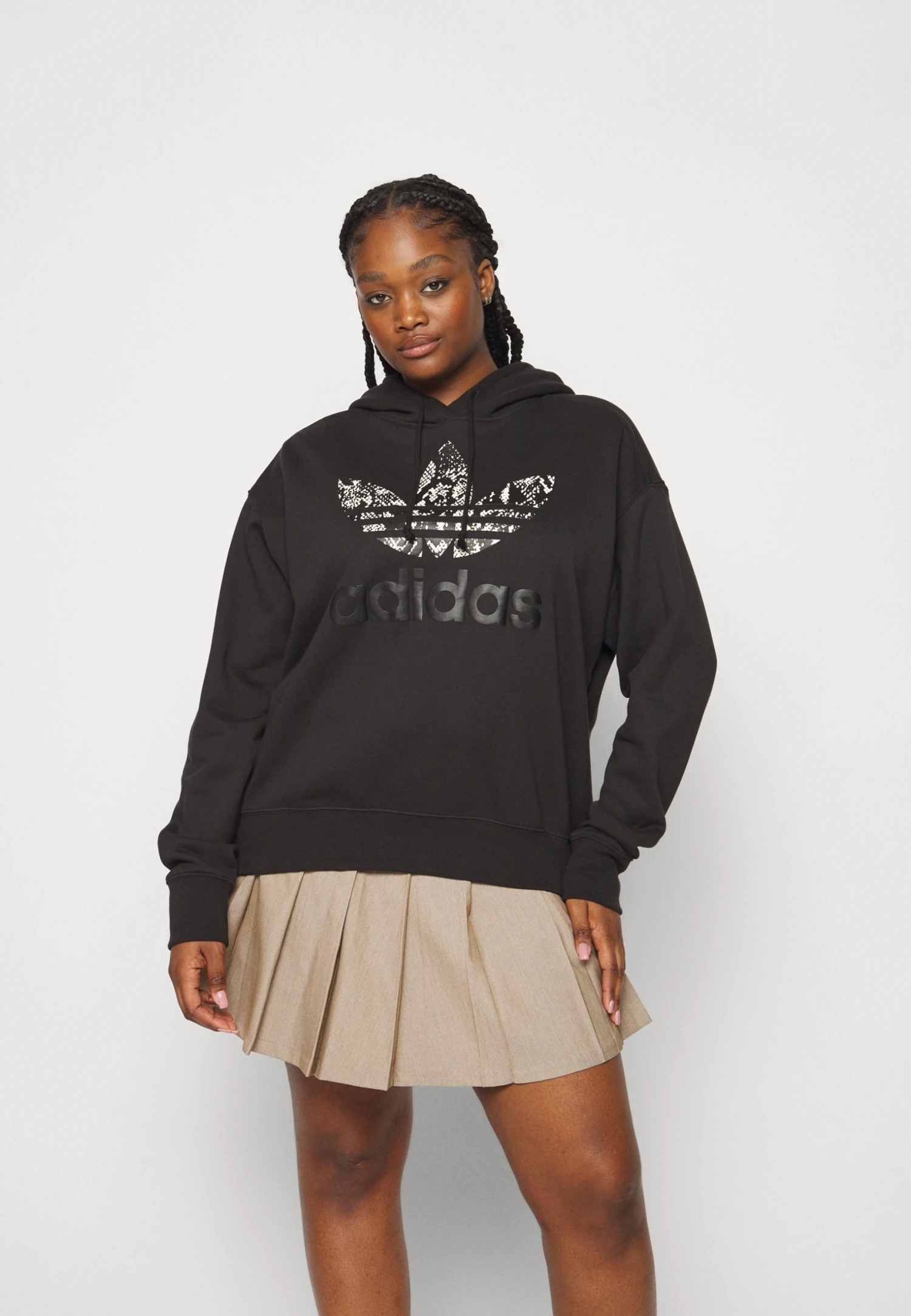 Adidas Originals Hoodie Logo - Sweatshirt - Black 5 Adidas Originals Hoodie Logo - Sweatshirt - Black - Bilde 3