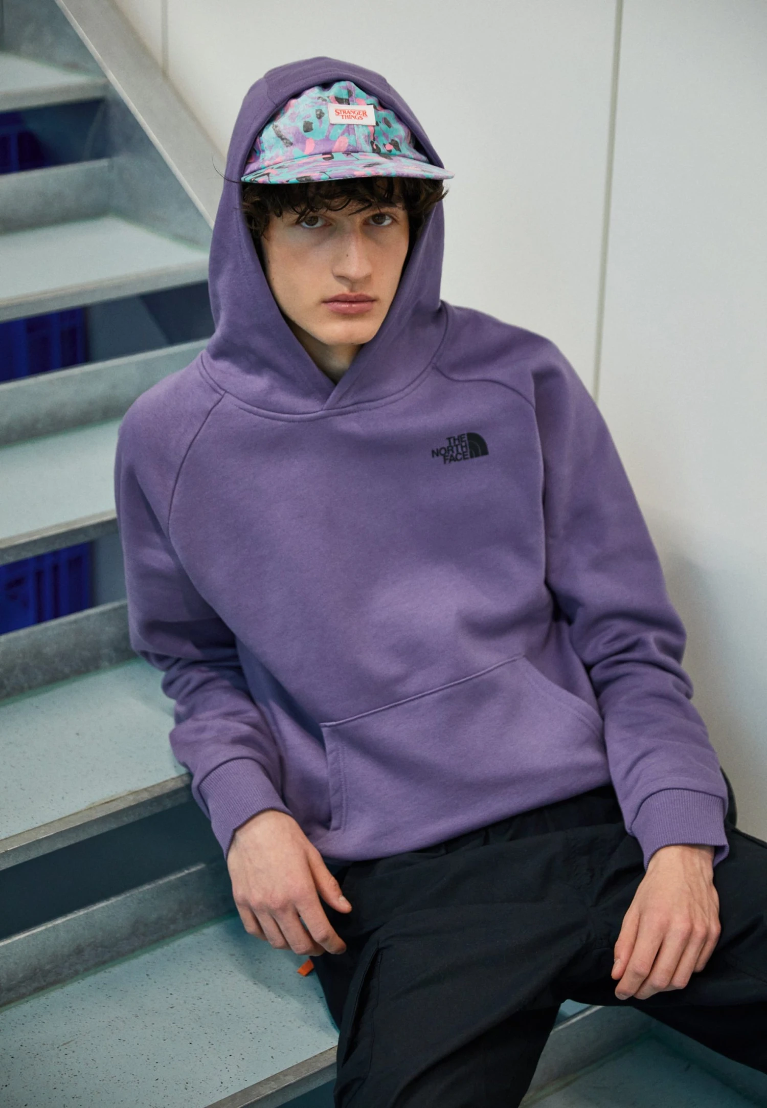 The North Face Raglan Box - Hoodie - Lunar Slate 3 The North Face Raglan Box - Hoodie - Lunar Slate