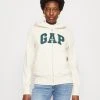 GAP Hoodie - Lett Jakke - Birch -Gant shop e4d6053bcedb4cce9b19e82a063db17f