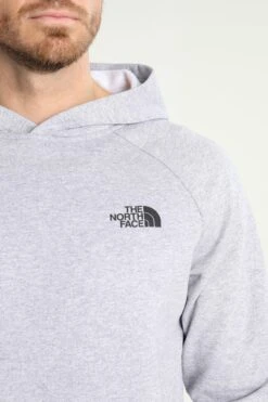 The North Face Raglan Box - Hoodie - Mottled Light Grey -Gant shop e4dbf4031ffb447f98c31d13c0d061b6