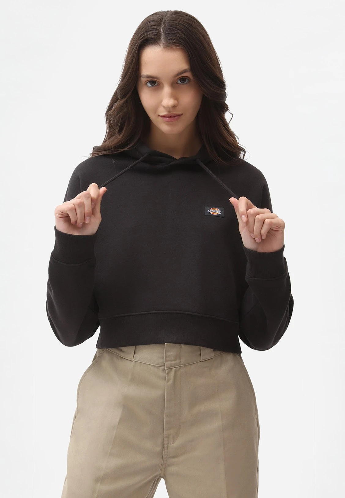 Dickies Oakport Cropped - Hoodie - Black 3 Dickies Oakport Cropped - Hoodie - Black