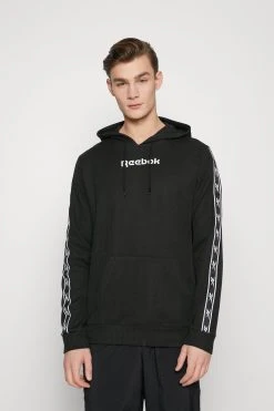 Reebok Ri Vector Tape Oth- Hoodie - Black