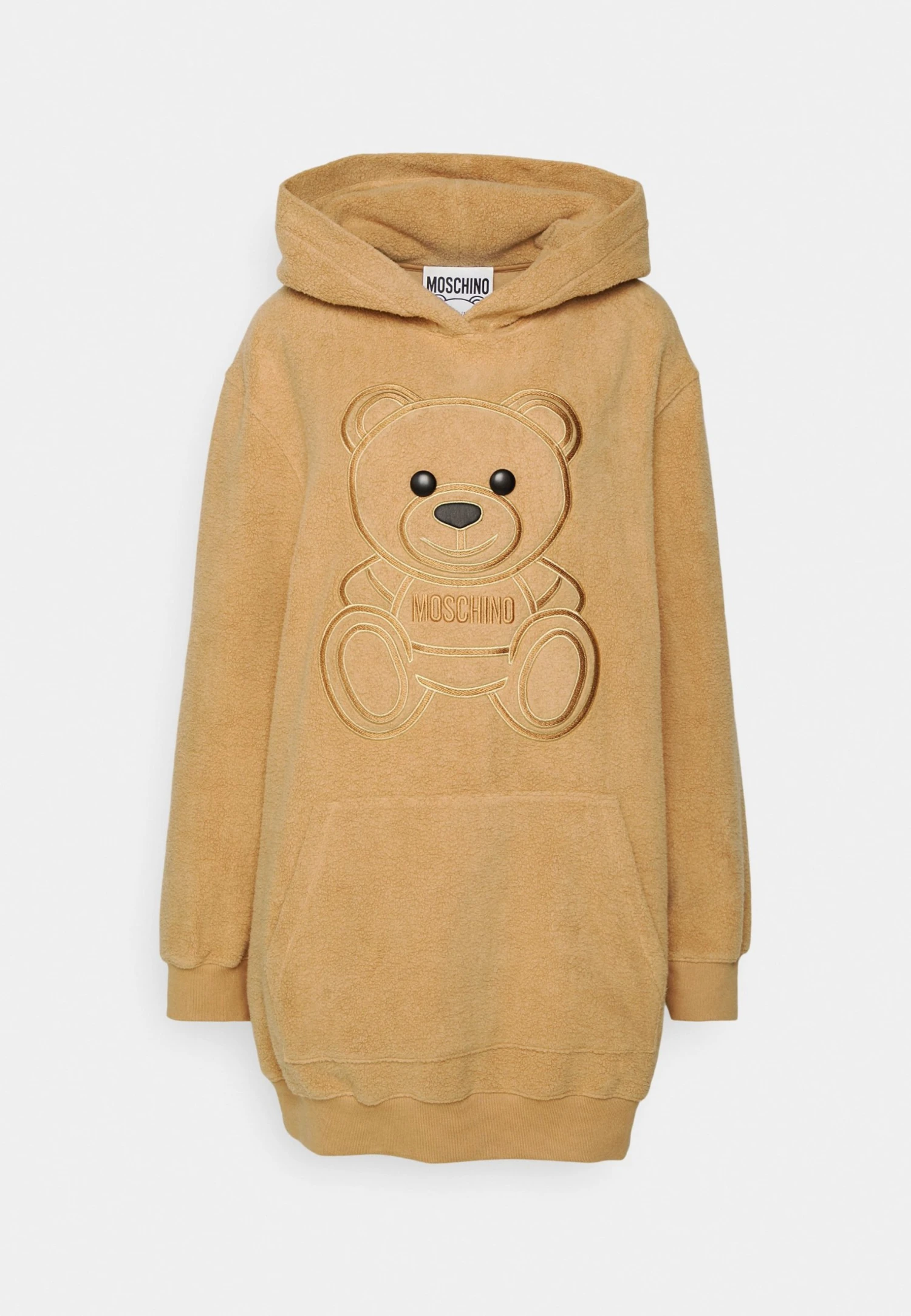 MOSCHINO Seasonal Teddy Bear - Hoodie - Fantasy Print Beige 6 MOSCHINO Seasonal Teddy Bear - Hoodie - Fantasy Print Beige - Bilde 4