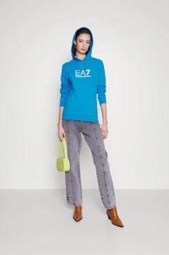 Alternative view of EA7 Emporio Armani Hoodie - Brilliant Blue