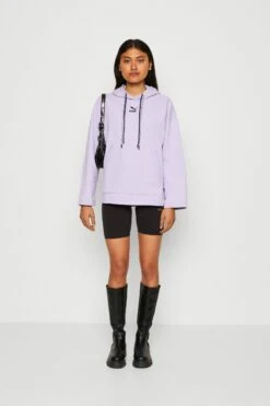 Alternative view of Puma Dare To Oversized Hoodie - Sweatshirt - Vivid Violet