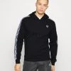 Sergio Tacchini Delaco Hoodie - Sweatshirt - Black/White 1 Sergio Tacchini Delaco Hoodie - Sweatshirt - Black/White -Gant shop e7e77fff327b4784b3d482cbd4316e71
