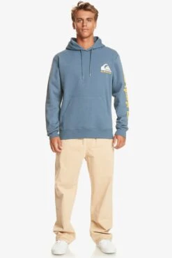 Quiksilver Omni LogoOtlr Kvj0 - Hoodie - Bering Sea