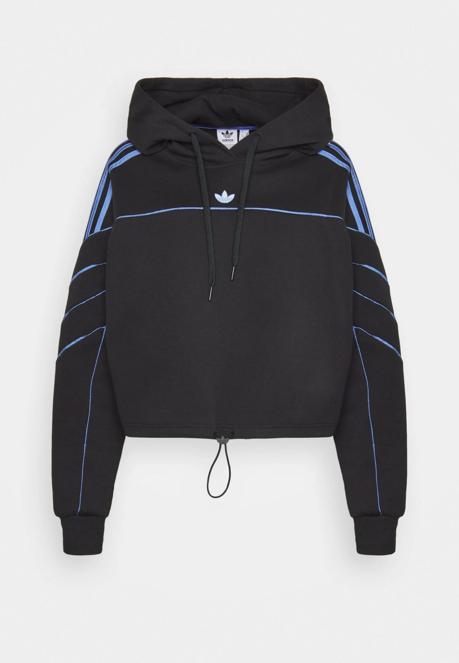 Adidas Originals Archive Cutline Cropped Hoodie - Sweatshirt - Black 8 Adidas Originals Archive Cutline Cropped Hoodie - Sweatshirt - Black - Bilde 6
