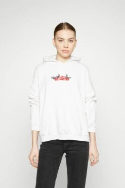 BDG Urban Outfitters Life Bloom Hoodie - Sweatshirt - Cream