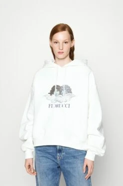 FIORUCCI Enlarged Angels Hoodie - Hoodie - White