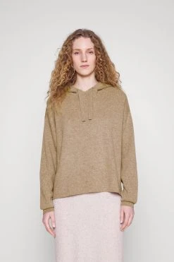 Davida Cashmere Hoodie - Strikkegenser - Mink