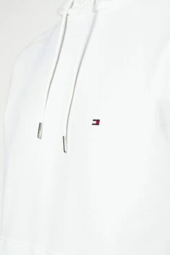 Tommy Hilfiger Hoodie - White -Gant shop e8dfb8db4ee945c4a961d576621dbfe2 scaled