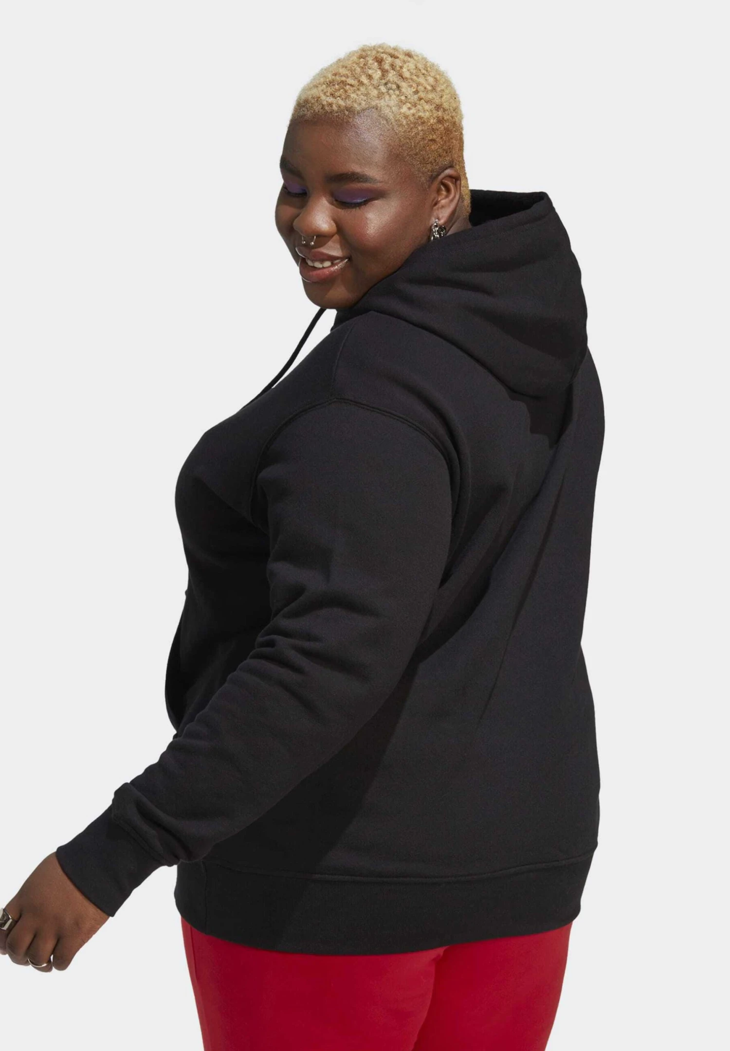 Adidas Originals Hoodie - Sweatshirt - Black 4 Adidas Originals Hoodie - Sweatshirt - Black - Bilde 2