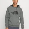 The North Face Drew Peak Hoodie - Hoodie - Medium Grey Heather/Black -Gant shop e95115cdd108475b8afe35f921e5fa1a