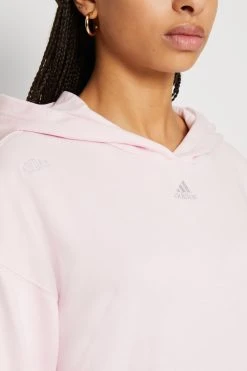 Adidas Sportswear Relaxed Hoodie With Healing Crystals Inspired Graphics - Sweatshirt - Clear Pink/Silver Dawn -Gant shop e95528b3e97c4a869c132f022710081f scaled