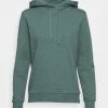 Anna Field Hoodie - Mottled Teal
