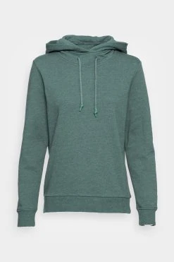 Anna Field Hoodie - Mottled Teal