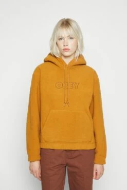Obey Clothing Asher Hood - Hoodie - Brown Sugar -Gant shop e9be2cefd16a455895d2f4d05eb5b78f scaled