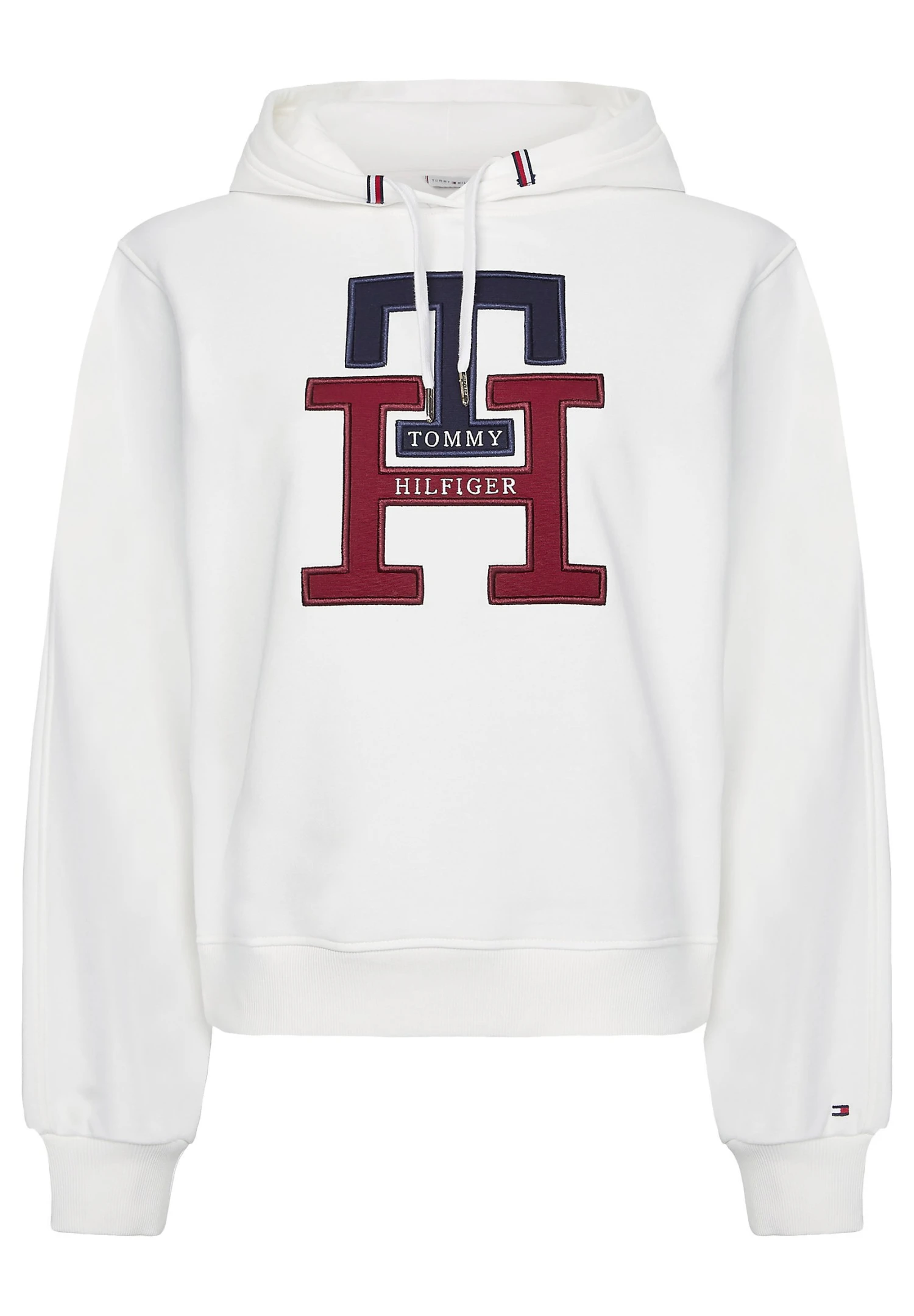 Tommy Hilfiger Large Monogram Th - Hoodie - Ecru 8 Tommy Hilfiger Large Monogram Th - Hoodie - Ecru - Bilde 6