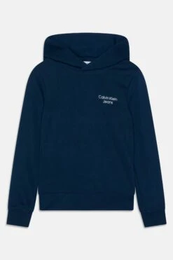 Calvin Klein Jeans Stack Logo Hoodie - Hoodie - Twilight Indigo