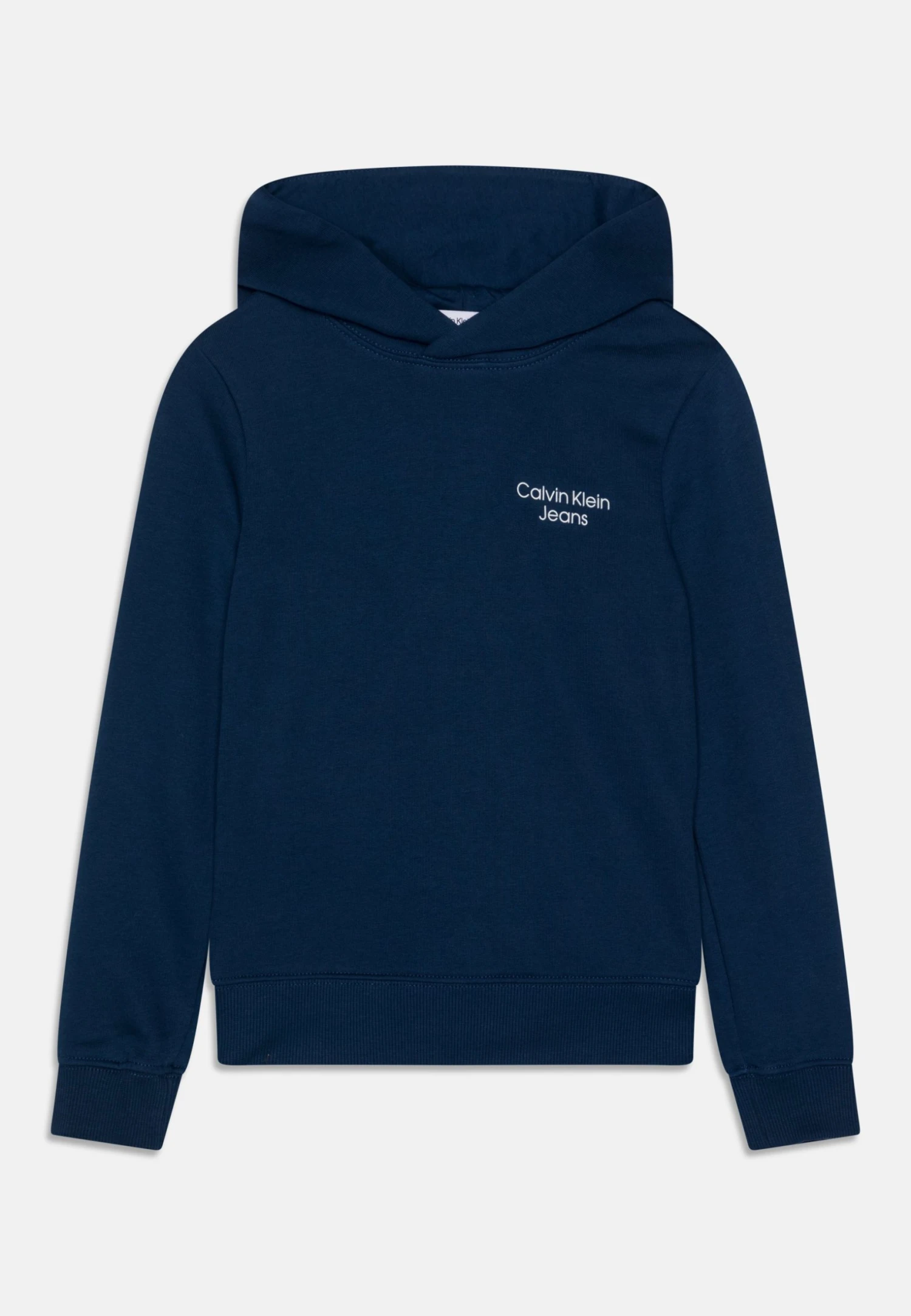 Calvin Klein Jeans Stack Logo Hoodie - Hoodie - Twilight Indigo 3 Calvin Klein Jeans Stack Logo Hoodie - Hoodie - Twilight Indigo
