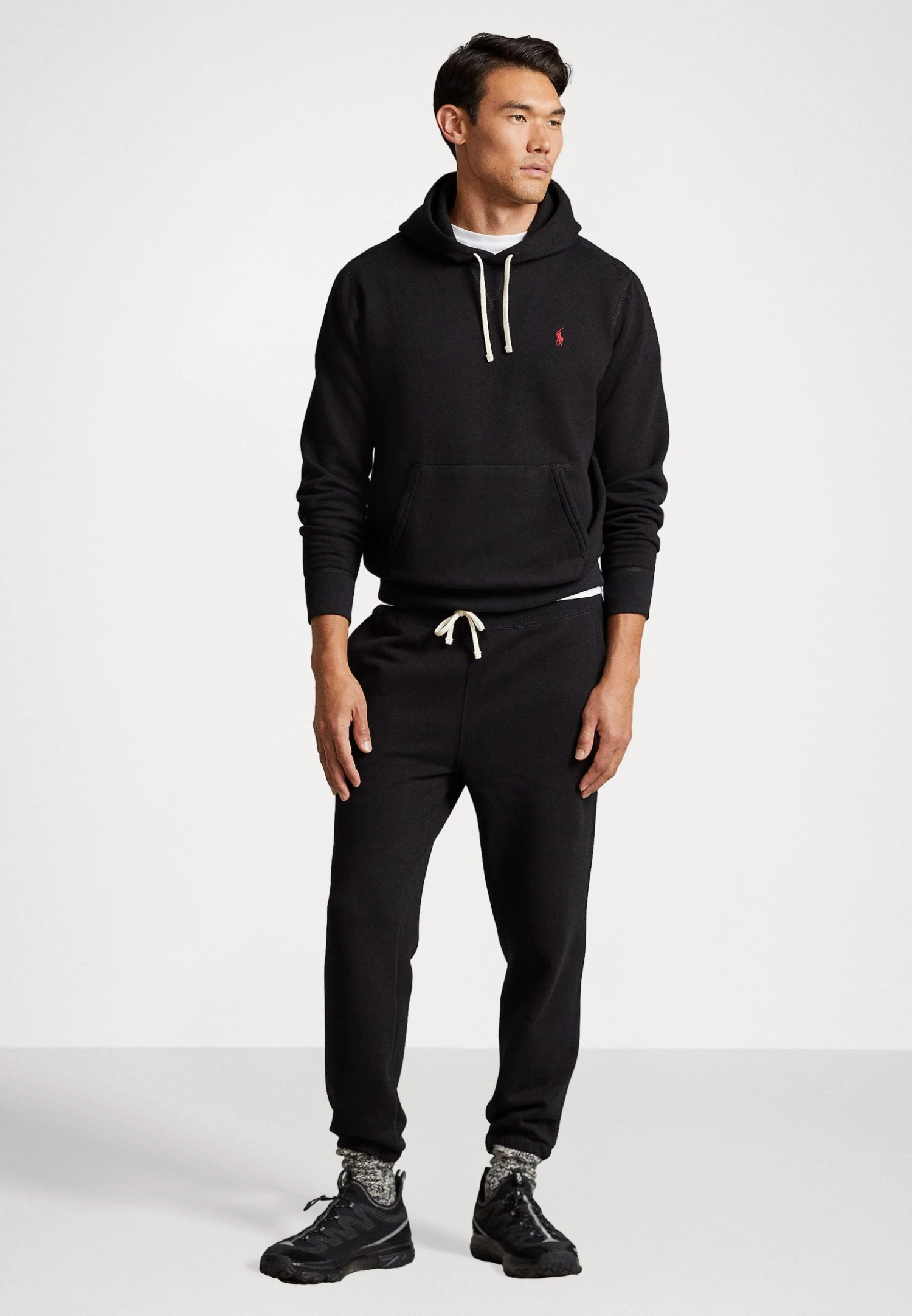 Polo Ralph Lauren The Cabin Fleece Hoodie - Sweatshirt - Black 4 Polo Ralph Lauren The Cabin Fleece Hoodie - Sweatshirt - Black - Bilde 2