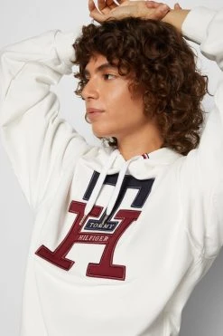 Tommy Hilfiger Large Monogram Th - Hoodie - Ecru 13 Tommy Hilfiger Large Monogram Th - Hoodie - Ecru -Gant shop ecdee560cd6e4ec4bc05337349598593 scaled