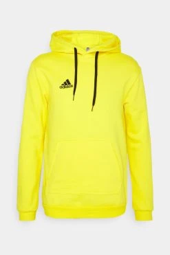 ADIDAS PERFORMANCE Entrada Hoody - Hoodie - Team Yellow/Black